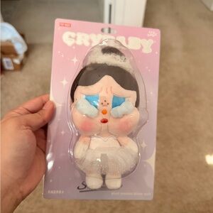 Cry Baby Plush Doll Key Chain Shiny Shiny